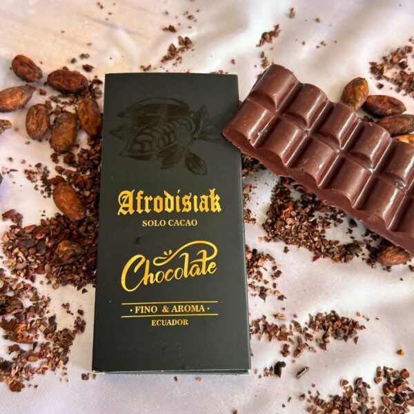 Barra de chocolate Afrodisiak- Solo Cacao